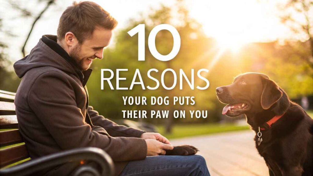 10 Reasons Your Dog Puts Their Paw on You