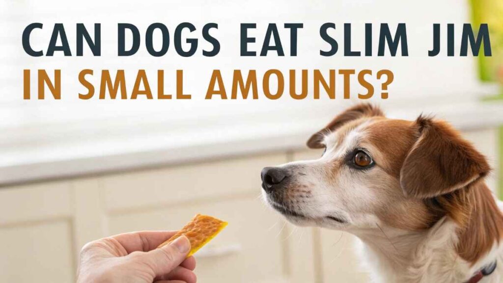 Can Dogs Eat Slim Jims in Small Amounts"