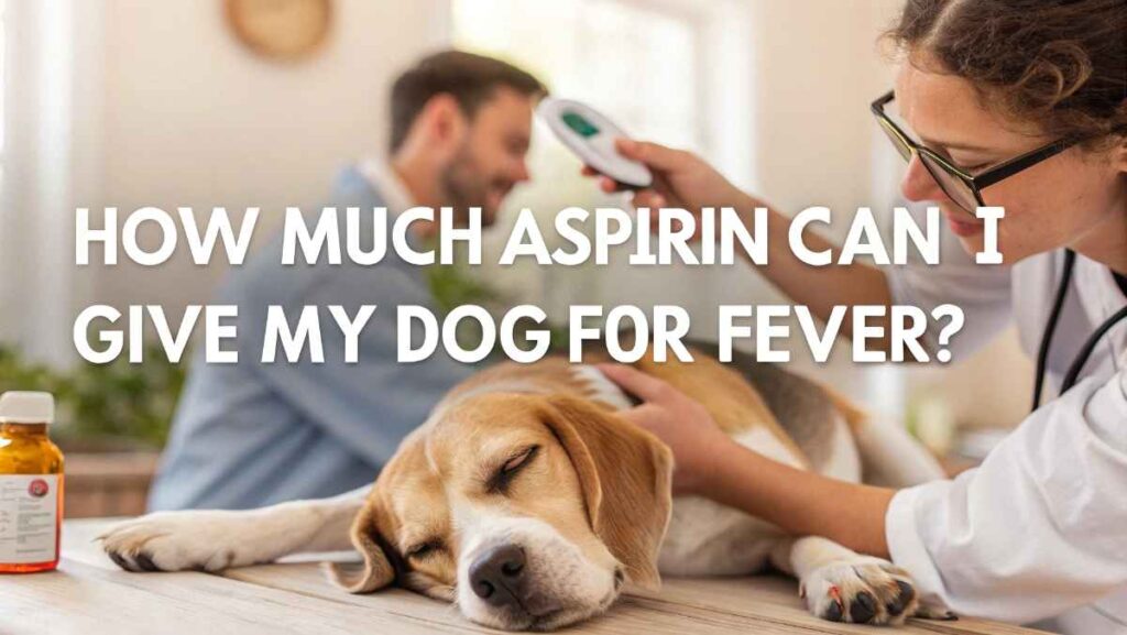 How Much Aspirin Can I Give My Dog For Fever?