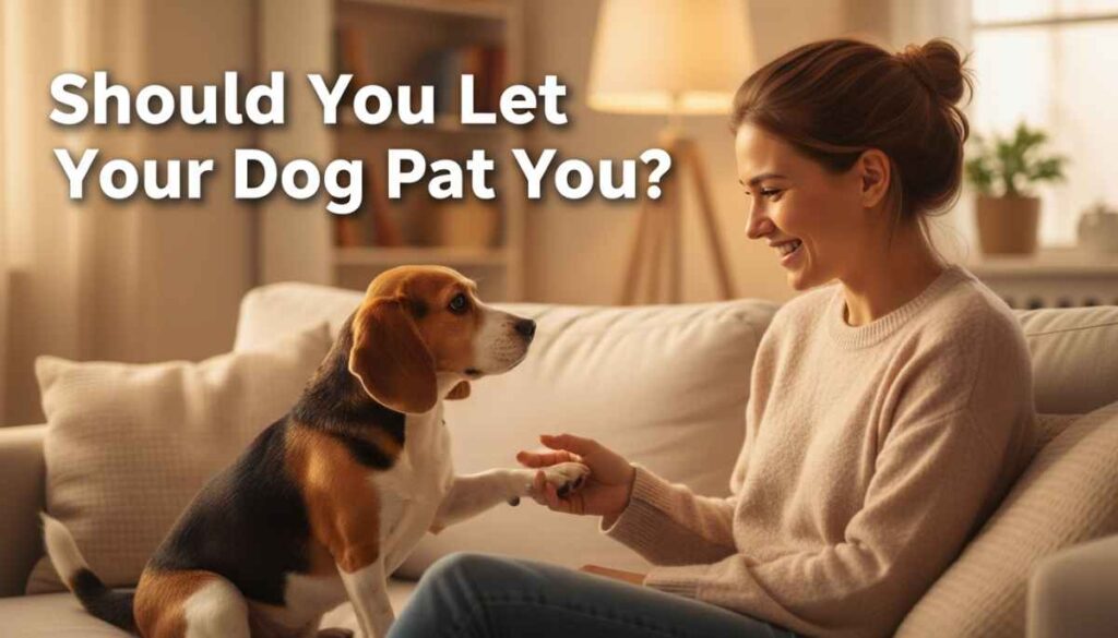 Should You Let Your Dog Paw at You?