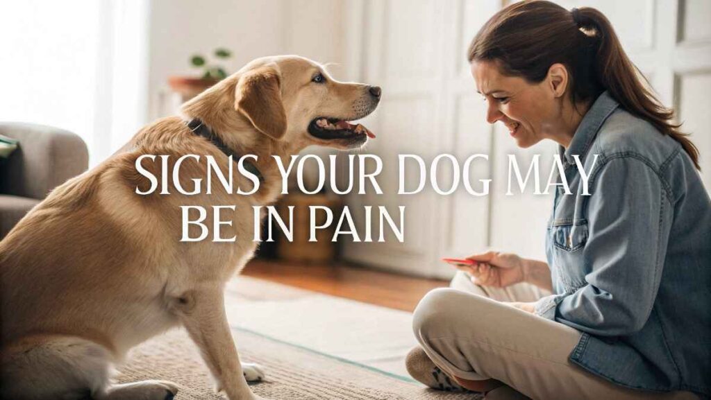 Signs Your Dog May Be in Pain