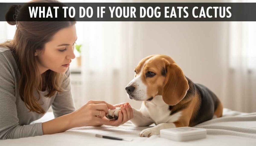 What to Do If Your Dog Eats Cactus