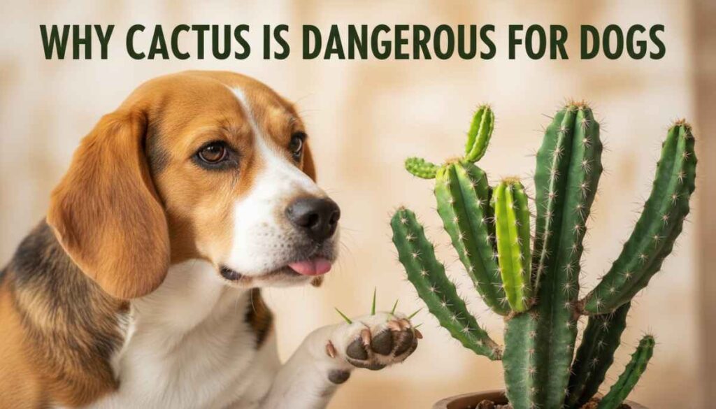 Why Cactus Is Dangerous for Dogs