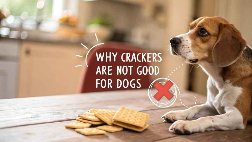 Why Crackers Are Not Good for Dogs