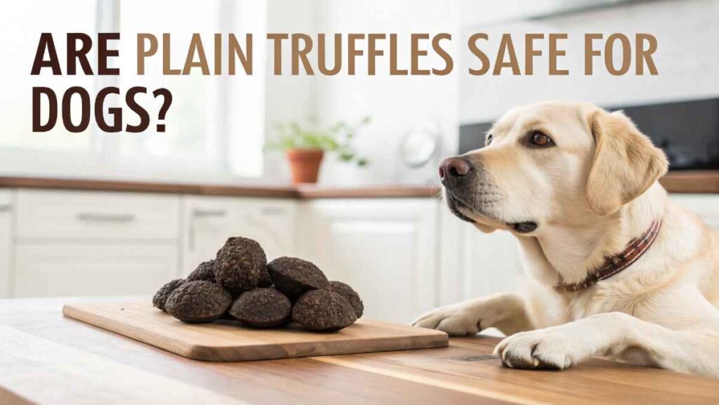 Are Plain Truffles Safe for Dogs?