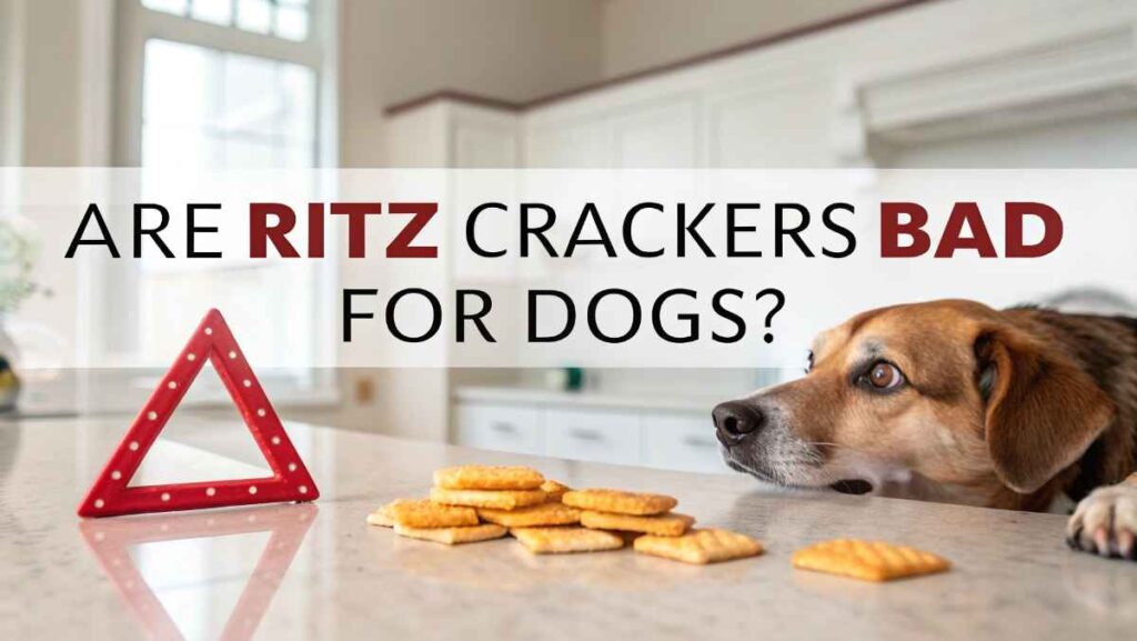 Are Ritz Crackers Bad for Dogs?