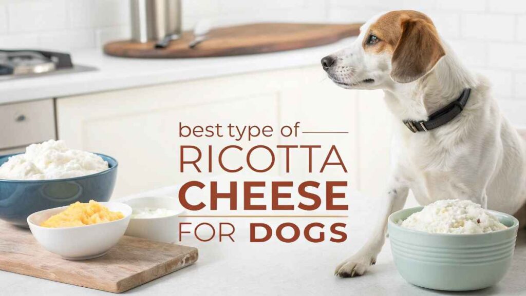 Best Type of Ricotta Cheese for Dogs