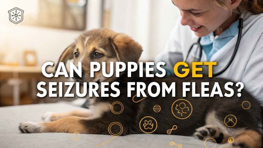 Can Puppies Get Seizures From Fleas?