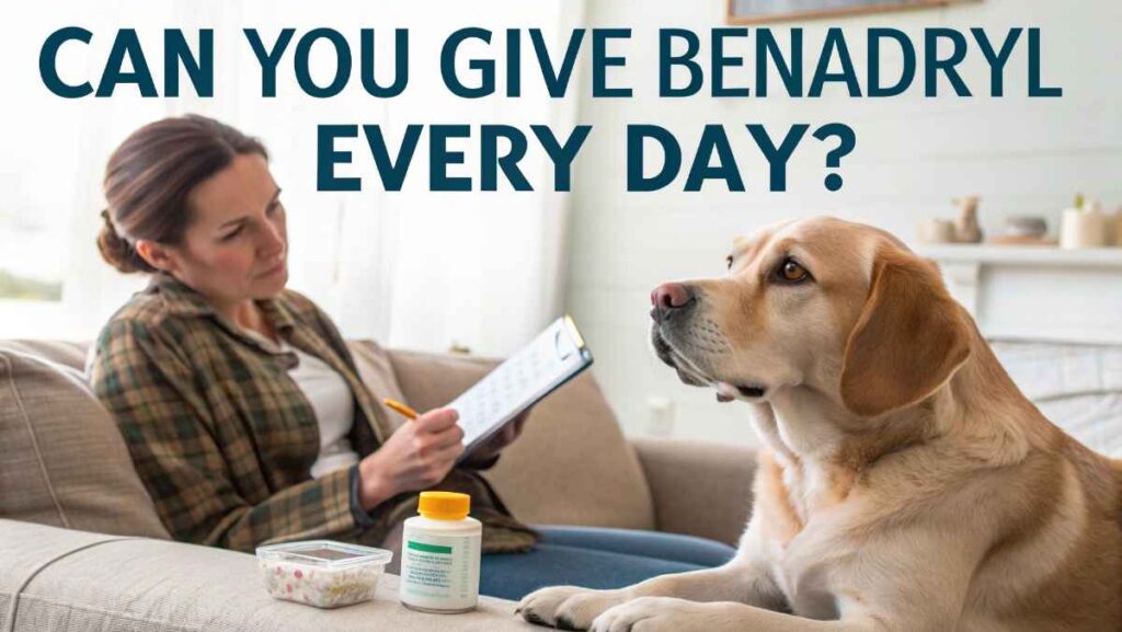 Can You Give Benadryl Every Day?