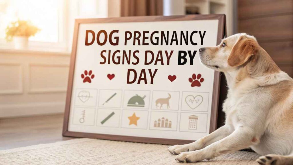 Dog Pregnancy Signs Day By Day