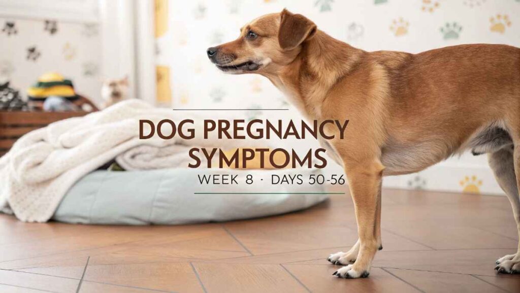 Dog Pregnancy Symptoms Week 8