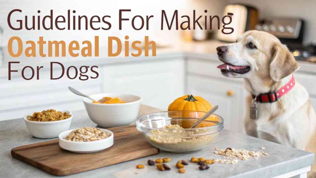 Guidelines for Making Oatmeal Dish for Dogs