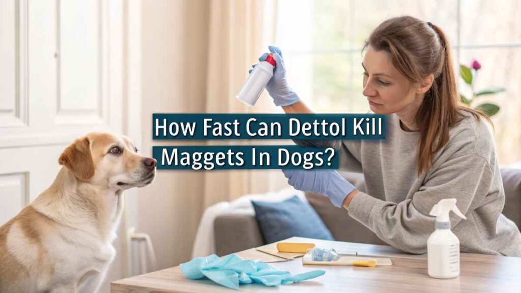 How Fast Can Dettol Kill Maggots in Dogs