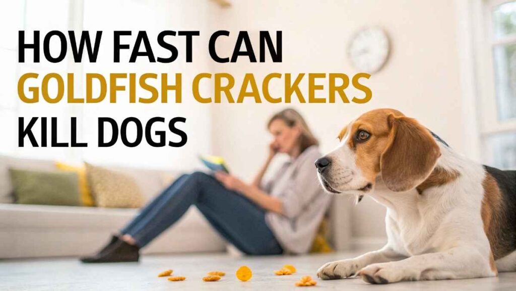 How Fast Can Goldfish Crackers Kill Dogs