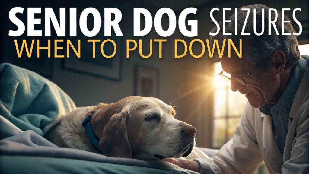 Senior Dog Seizures When To Put Down