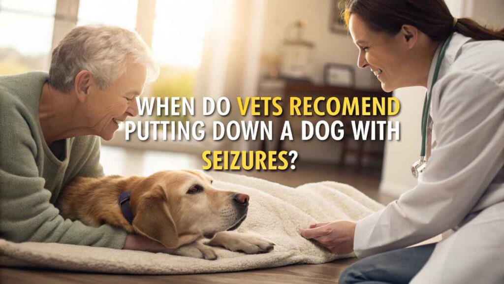 When Do Vets Recommend Putting Down a Dog With Seizures?