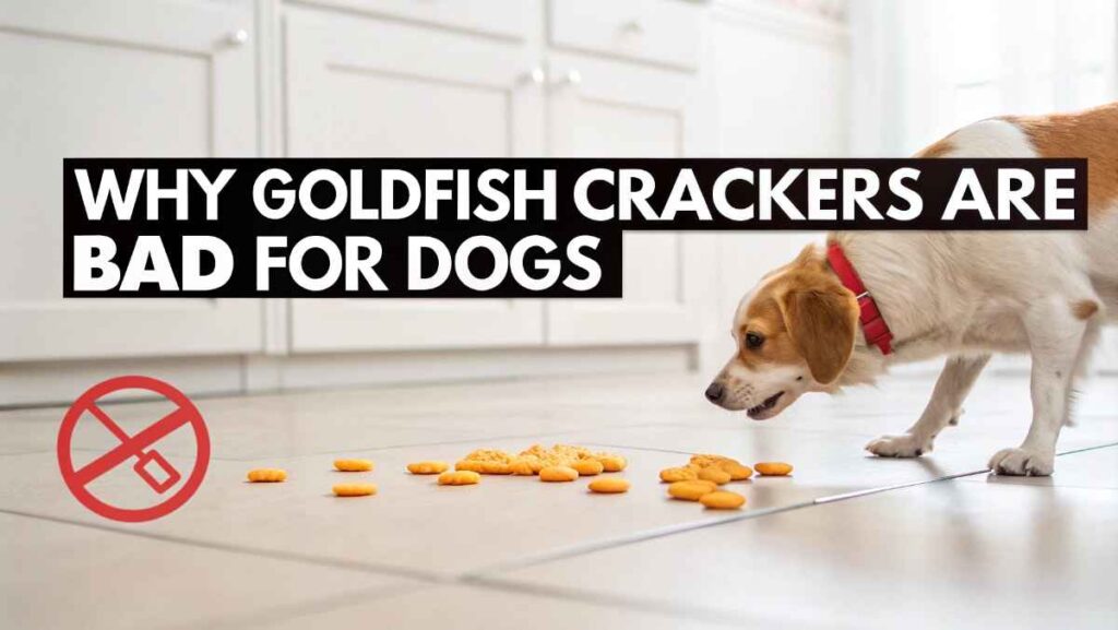 Why Goldfish Crackers Are Bad for Dogs