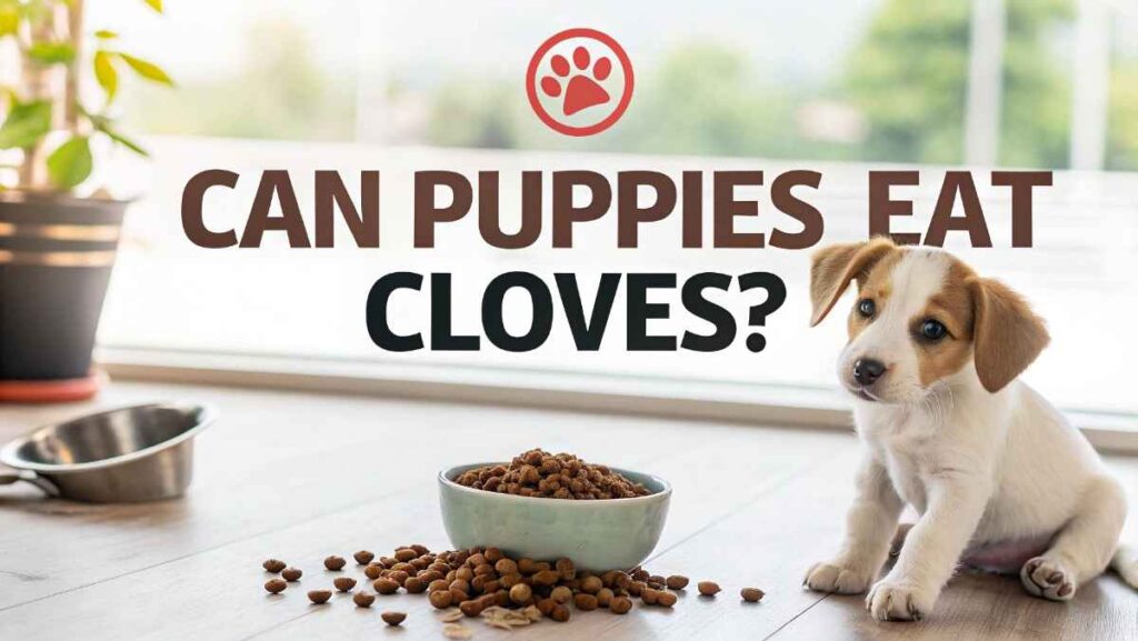 Can Puppies Eat Cloves?