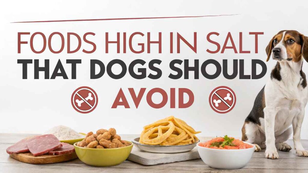 Foods High in Salt That Dogs Should Avoid