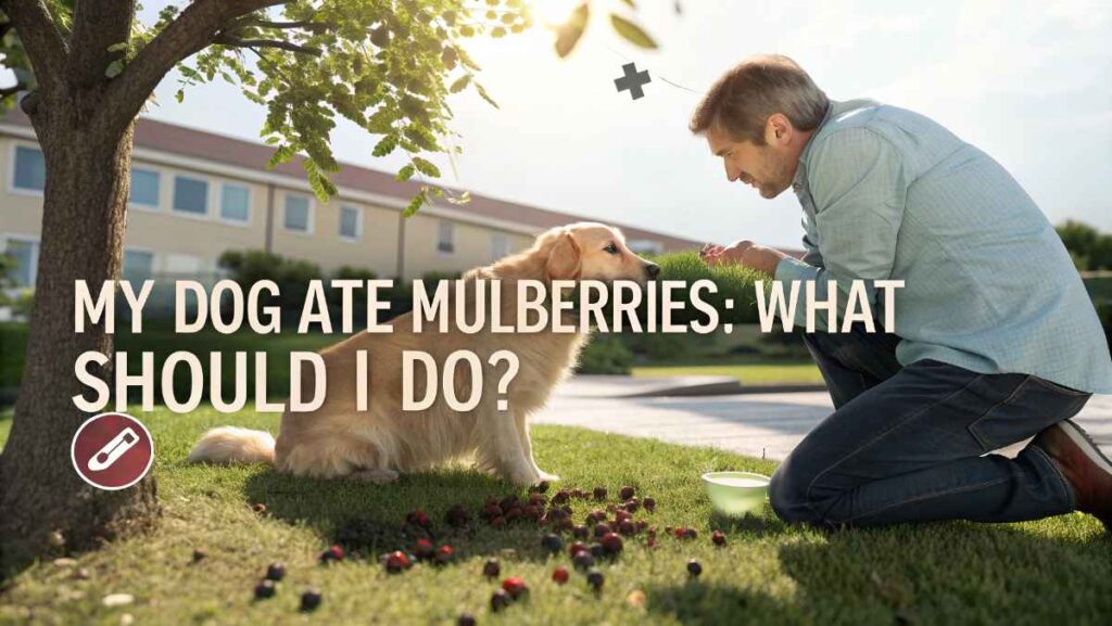 My Dog Ate Mulberries: What Should I Do?