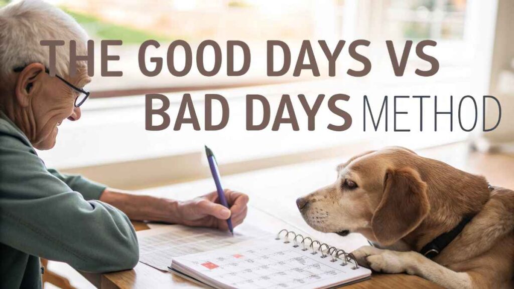 The Good Days vs Bad Days Method