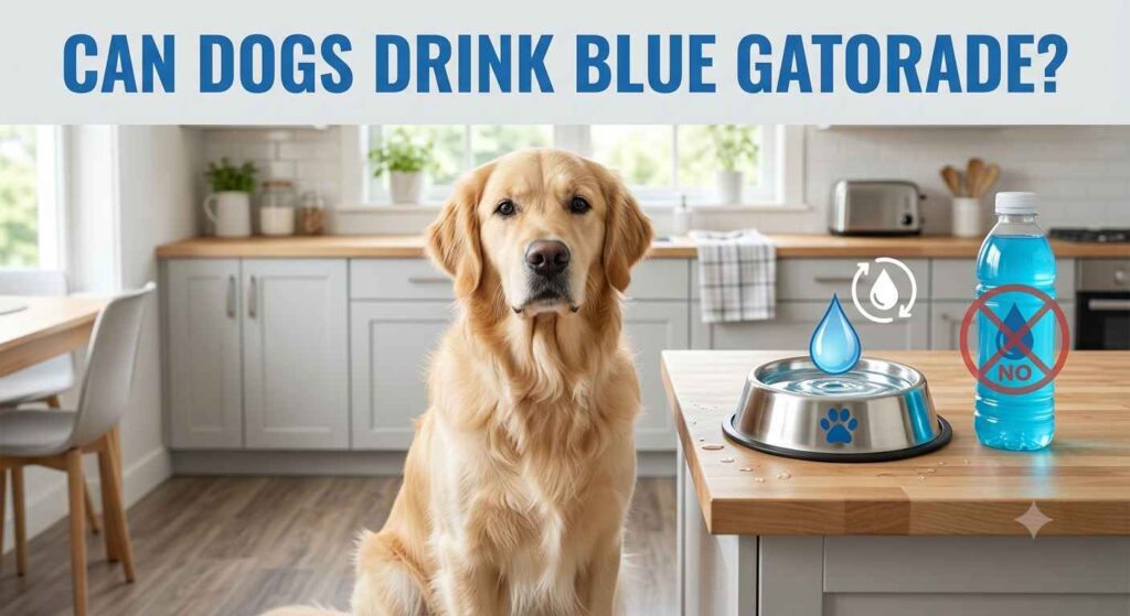 Can Dogs Drink Blue Gatorade?