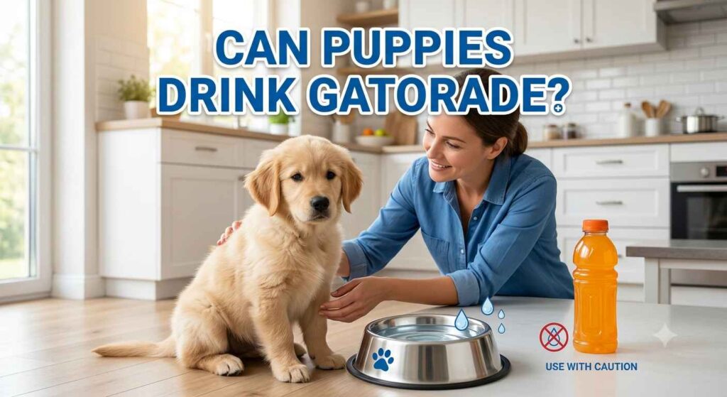 Can Puppies Drink Gatorade?