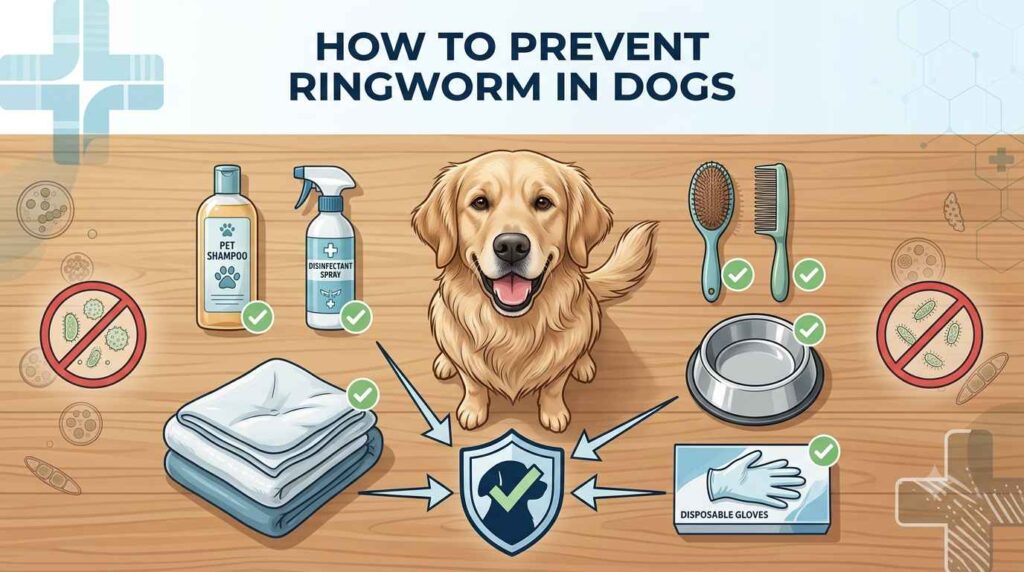 How to Prevent Ringworm in Dogs