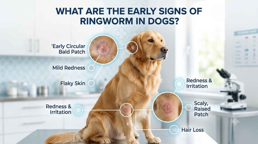 What Are the Early Signs of Ringworm in Dogs?
