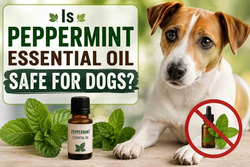 Is Peppermint Essential Oil Safe For Dogs​